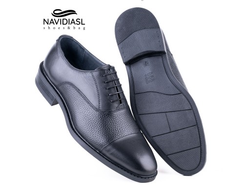  کفش مردانه چرم کلاسیک کد 7035011 