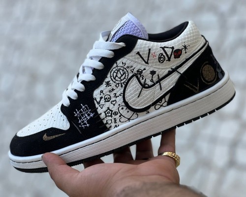  Nike air Jordan 1 voodo custom 
