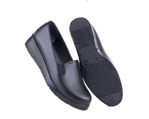 کفش چرم زنانه کد 2040001