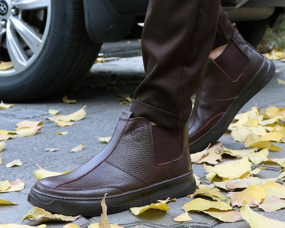  بوت چرم طبیعی زیره ترمو 