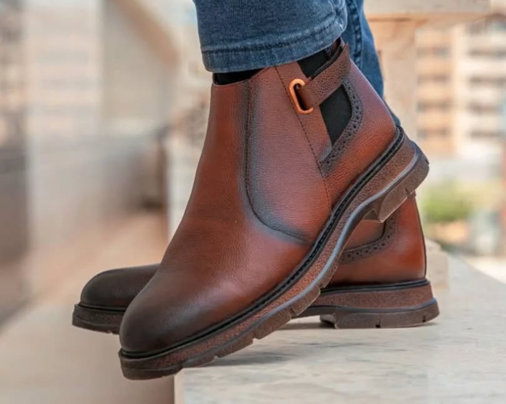  بوت نیم ساق مدل نیکولا طرح سراتو 