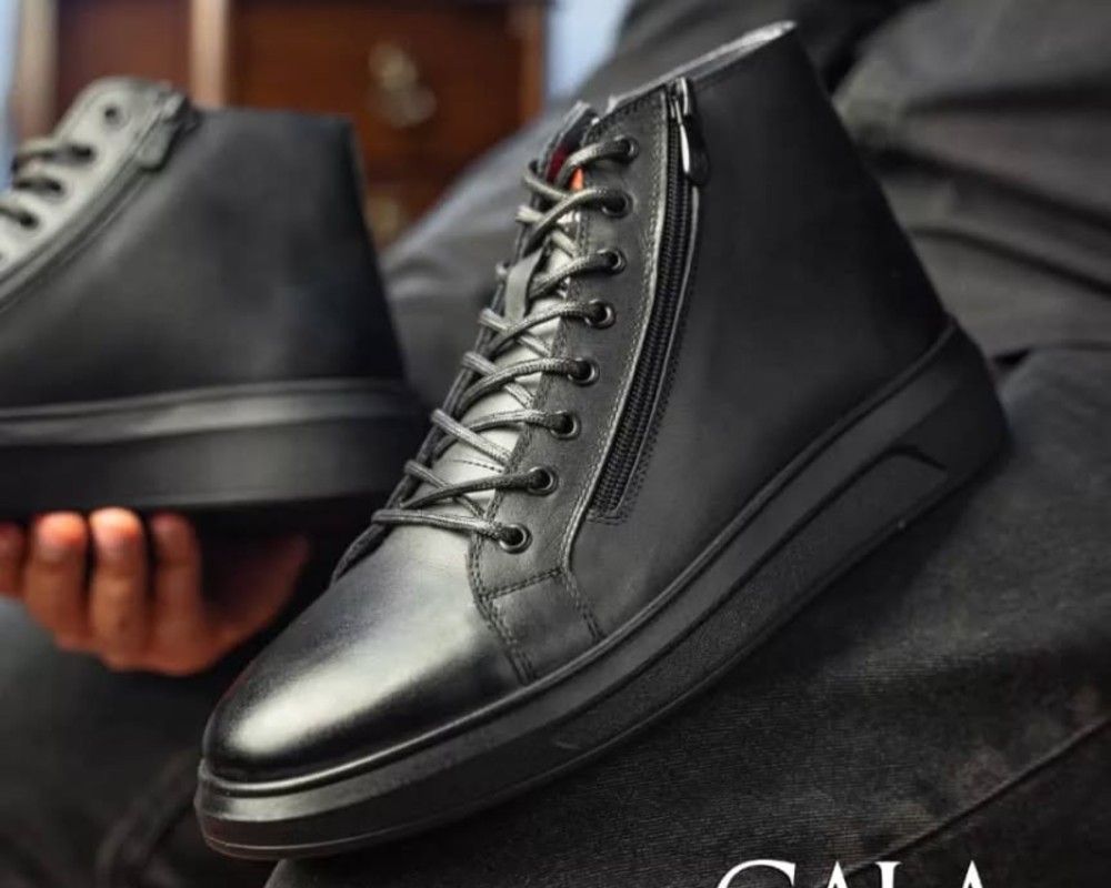  اسپرت ساقدار دوزیپ تمام چرم 