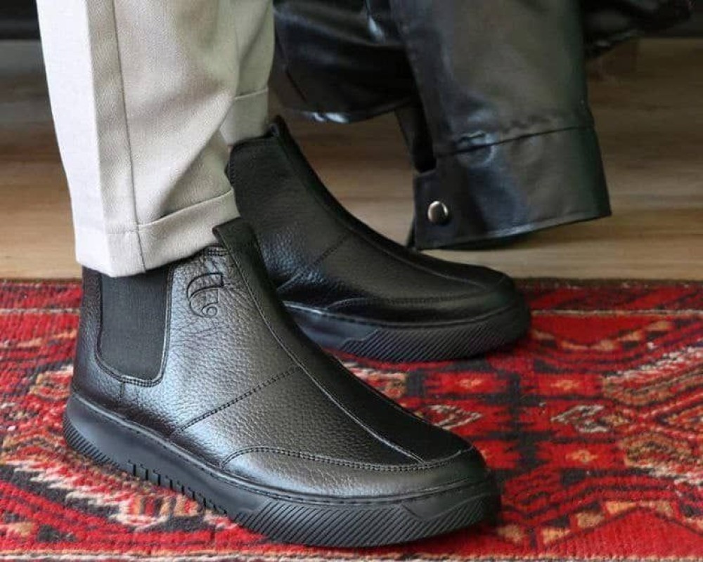  بوت کد 412 تمام چرم طبیعی زیره ترمو 