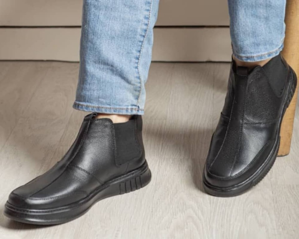  بوت کد 412 تمام چرم طبیعی زیره ترمو 