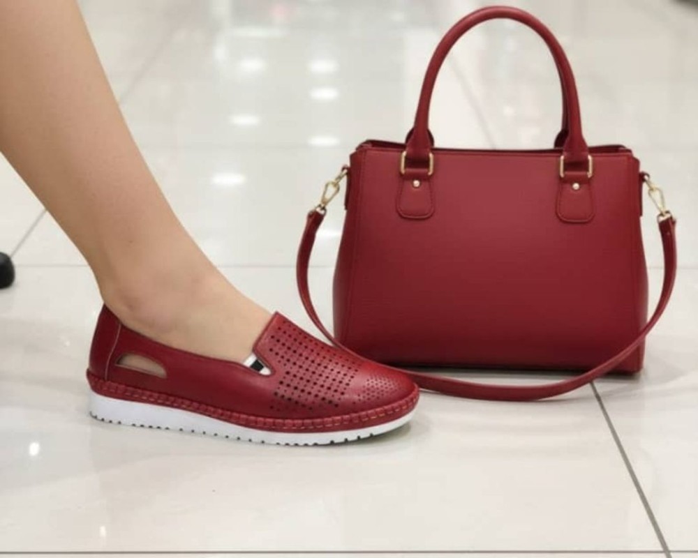  کفش زنانه چرم طبیعی تابستانی و چهارفصل 