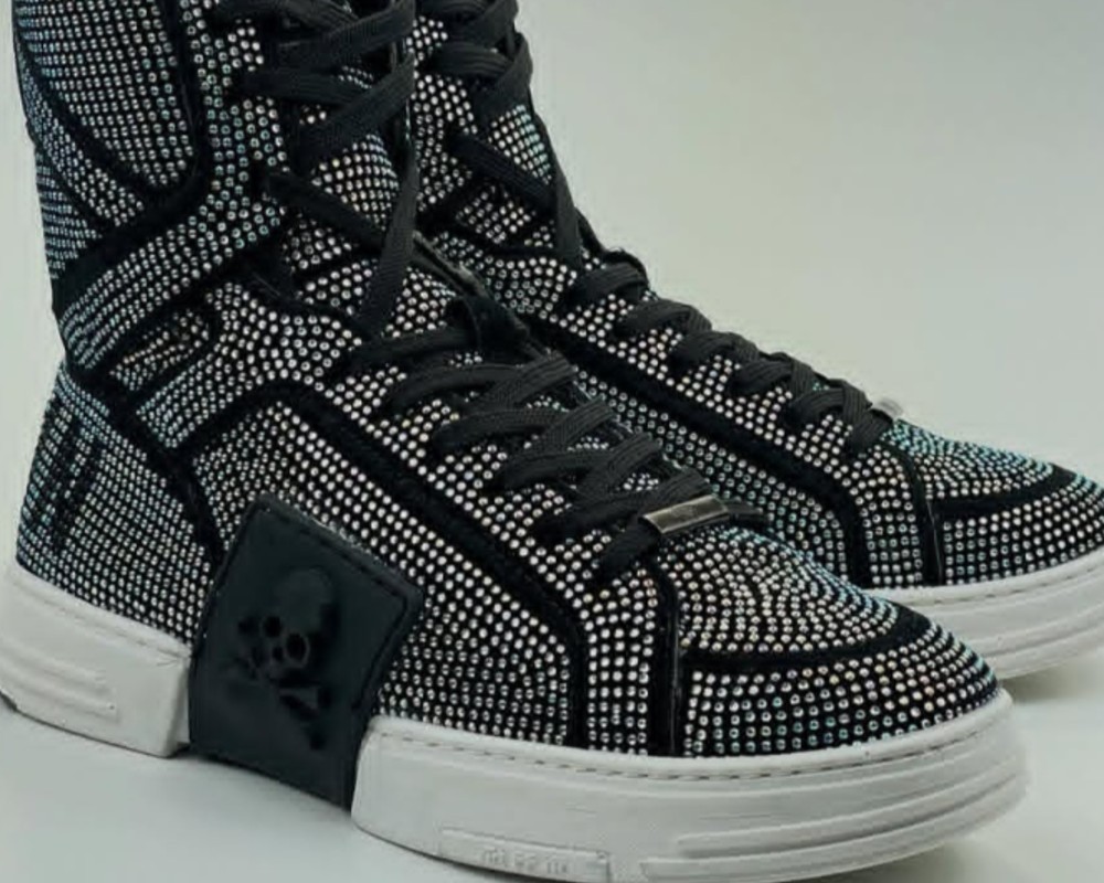  بوت فیلیپ پلین تمام نگین Philip plain boots 