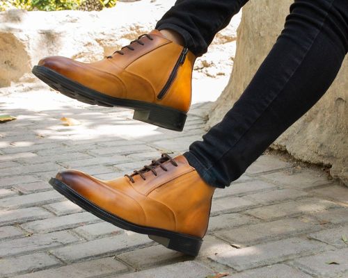  بوت 122 بدوز برگردون چرم 