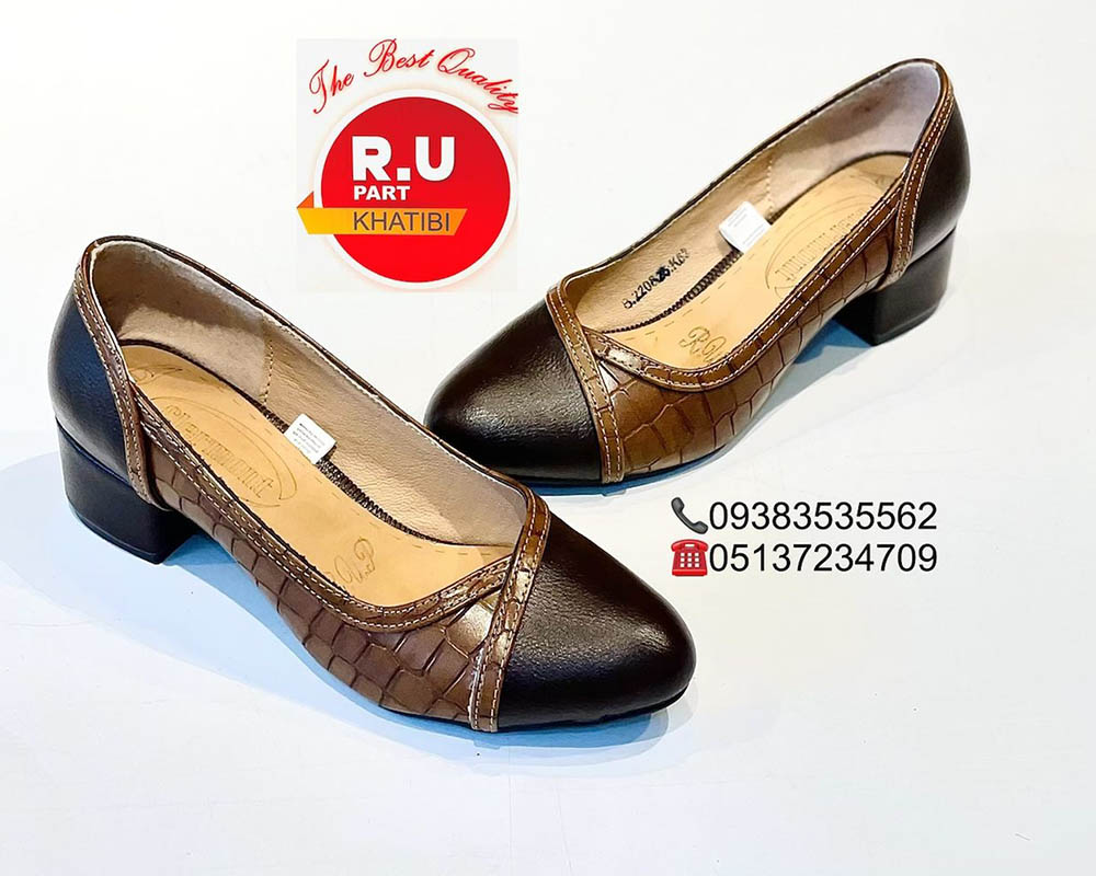  کفش زنانه دست دوز مدل طلا 