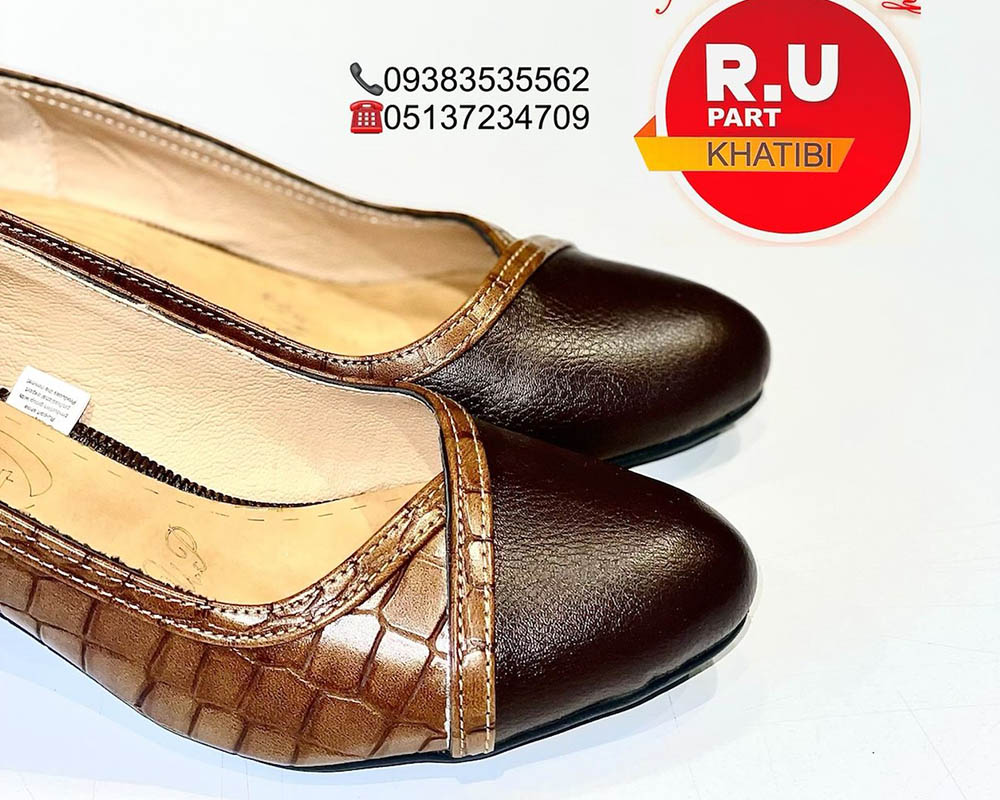  کفش زنانه دست دوز مدل طلا 