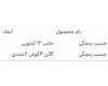  چسب پنجگی 
